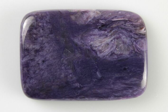 Polished Purple Charoite Rectangle Cabochon #194678